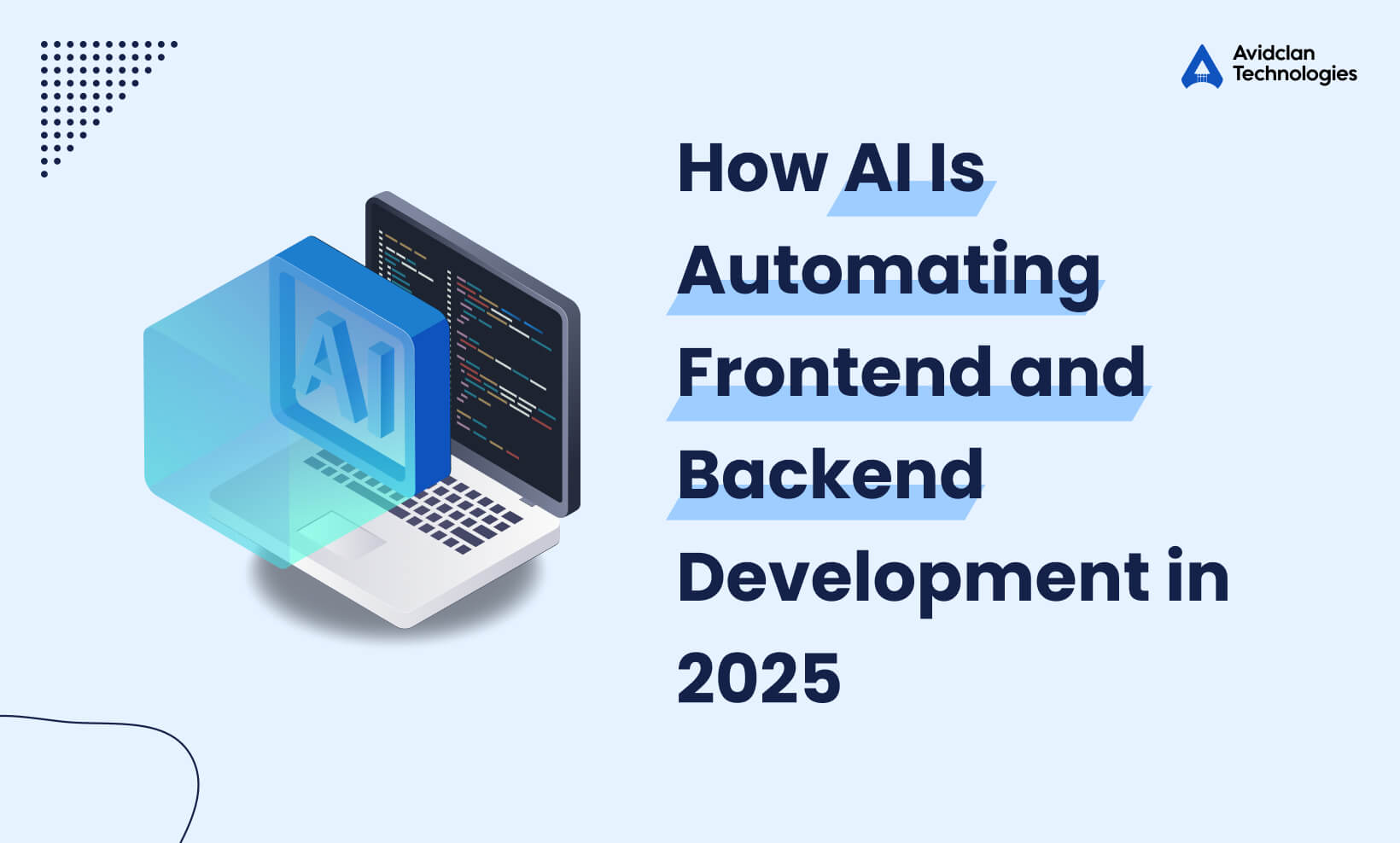 How AI Is Automating Frontend and Backend Development in 2025